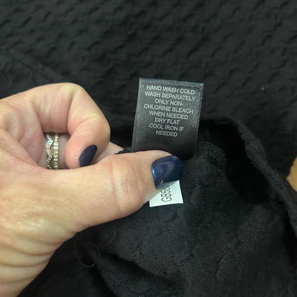 Gianni Bini Size Medium Black Fitted Skirt - Picture 6 of 9